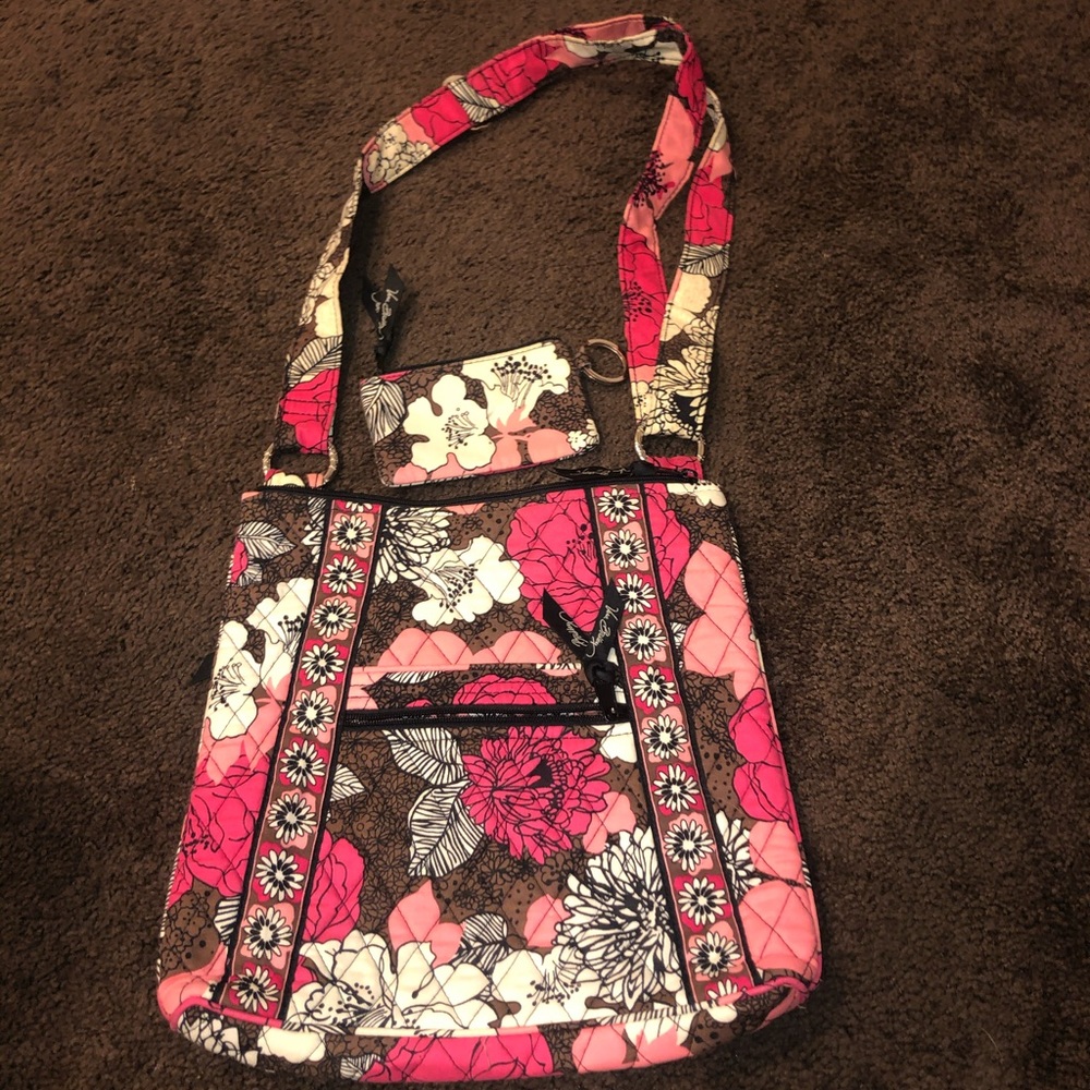 Vera Bradley cross body purse and wallet